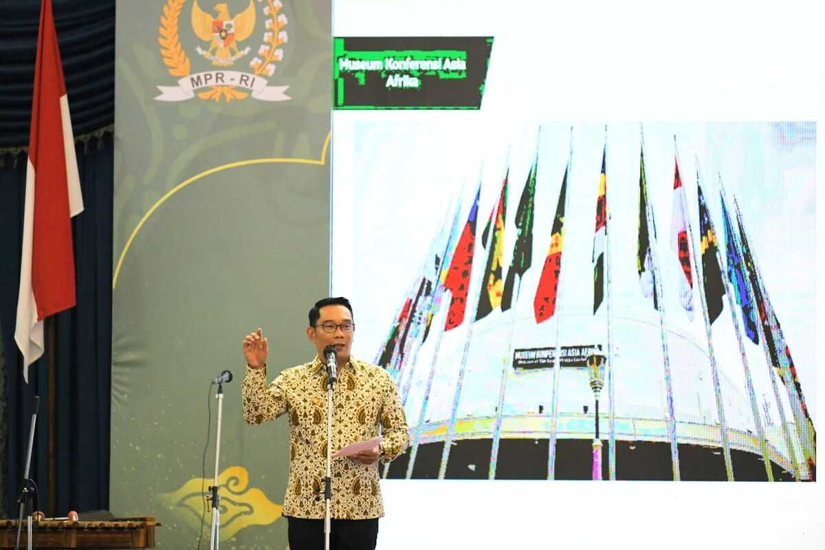 Hari Pertama Forum MPR Dunia di Bandung, Ridwan Kamil Bangga Jadi Tuan Rumah