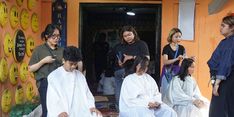 Lond by Ciel Sowal Hadirkan Potong Rambut Gratis di Yayasan Yatim Piatu Nurul Iman Menteng