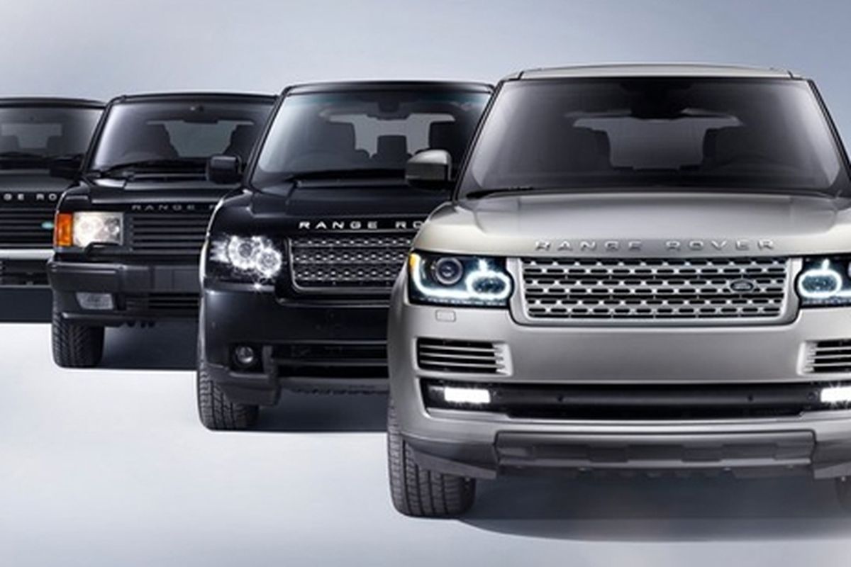 Range Rover dari generas ke generasi. Modelnya semakin menawan.