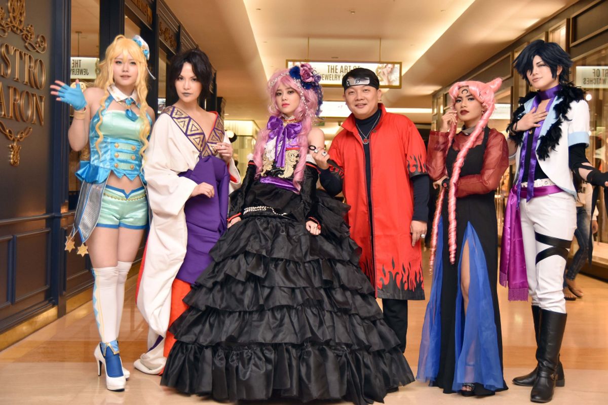 Peserta cosplay Ennichisai 2017