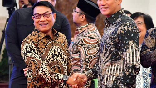 Moeldoko Bantah Jokowi Ikut Susun Kabinet Prabowo