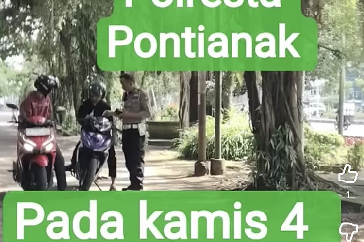 Foto Polisi Diduga Pungli Viral, Kapolresta Pontianak Minta Maaf dan Perintahkan Propam Bertindak