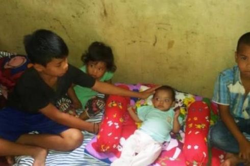 Ayah Meninggal, Ibu Pergi ke Jawa, Bocah SD Rawat Tiga Adiknya Sendirian