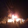 Ditinggal Penghuni, Rumah Kayu Milik Guru SMP di Nunukan Ludes Terbakar