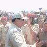 Datang ke Pangandaran untuk Bagikan Kapal, Prabowo Disambut Susi
