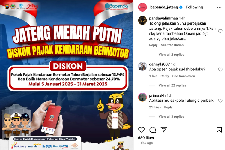 Gimik diskon pajak di Jawa Tengah