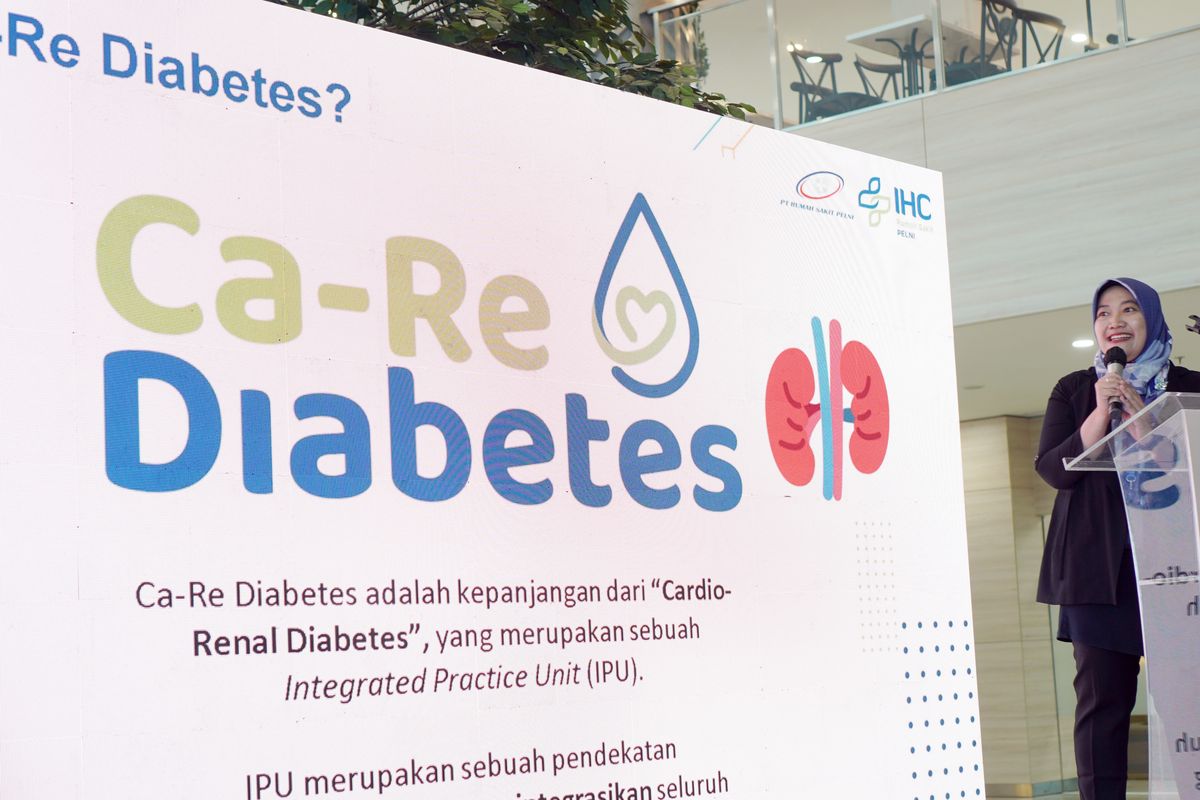 Peluncuran klinik terpadu dan holistik penyakit diabetes di RS PELNI Jakarta (14/11/2024).