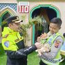 Gemasnya Polisi Oyen di Bogor, Siap Jalankan Tugas Laporkan Kondisi Lalin