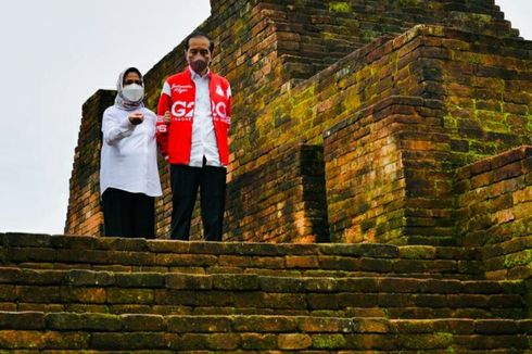 Tinjau Candi Kedaton di Jambi, Jokowi Berharap Jejak Peradaban Indonesia Dapat Dilestarikan