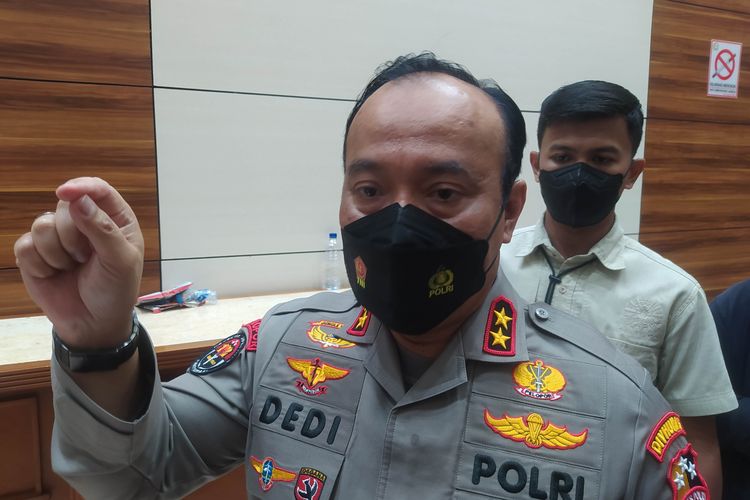 Kadiv Humas Polri Irjen Dedi Prasetyo saat ditemui di Gedung DPR RI, Senayan, Jakarta Pusat, Rabu (24/8/2022). 
