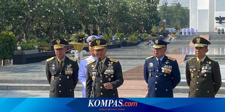 Jelang HUT Ke-78 TNI, Panglima Yudo dan Perwira Tinggi Ziarah ke Makam Para Jenderal Besar