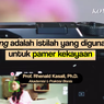 Suka Pamer Kekayaan, Psikolog UM Surabaya Sebut Sindrom Ini