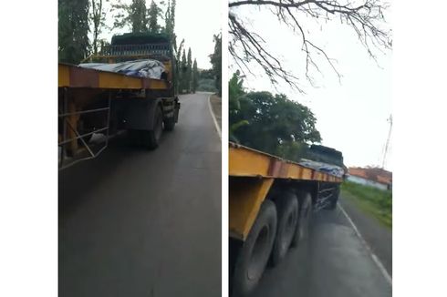 Viral Video Truk Hampir Celakai Pemotor, Bukti Kurangnya Kesadaran Risiko Kecelakaan