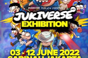 Jukiverse NFT Exhibition Hadir Secara Hybrid di Metaverse dan Dunia Nyata Bersamaan