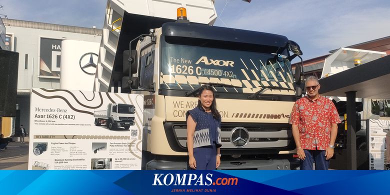 Detail Truk Andalan Mercedes-Benz untuk Kebutuhan Proyek Konstruksi