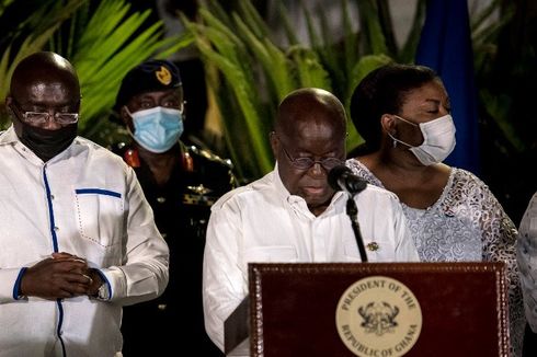 Presiden Ghana Peringatkan Sistem Kesehatan Akan Overload Seiring Masuknya Varian Baru Covid-19