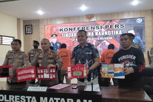 Suami Istri Jadi Bandar Sabu di Mataram, Menjual dengan Cara COD