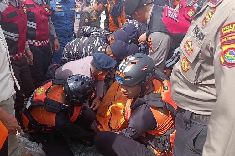 Kebakaran KMP Putri Yasmin, 1 Penumpang Tewas Dievakuasi ke Pelabuhan Lembar