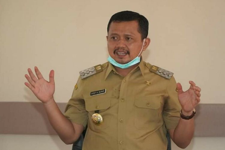 Bupati Sumedang H Dony Ahmad Munir. AAM AMINULLAH/KOMPAS.com