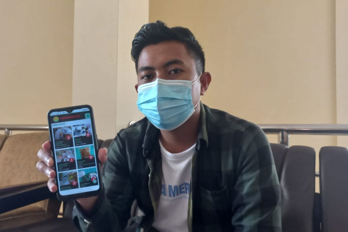 Bangun Erlangga Ibrahim, CEO tumpengsewu.com yang juga menjabat Camat Butuh, Purworejo, Jawa Tengah.