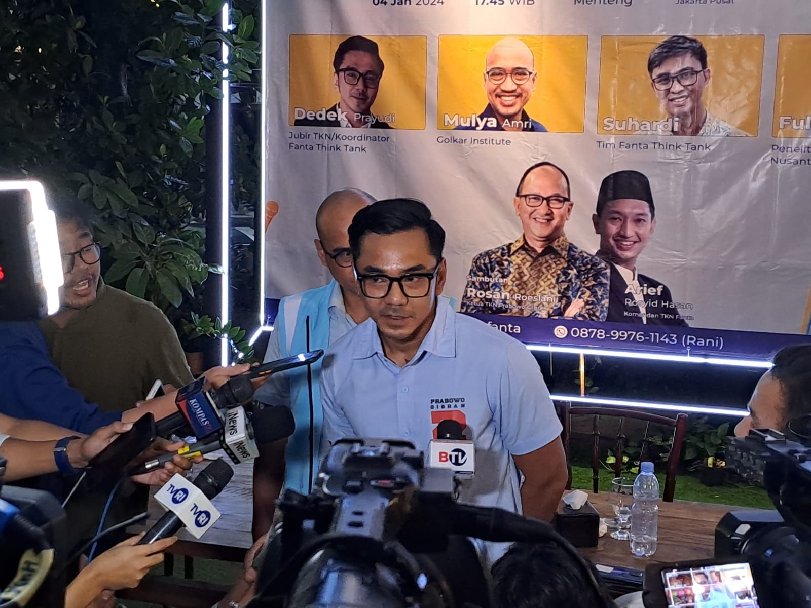 Ada 2 Panelis dari Unhan di Debat Capres, TKN Prabowo: Ya Terus Kenapa?