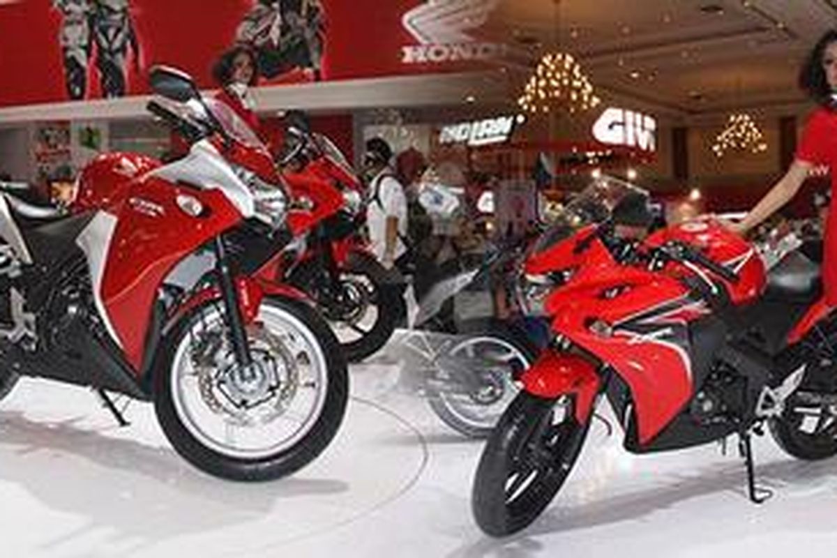 Honda CBR 250R dan 150R yang baru dilaunching di Thailand bulan lalu