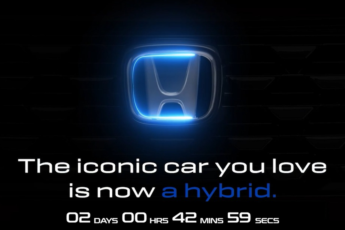 Teaser mobil baru Honda