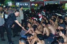 Pesilat Nangis Takut Dimarahi Ibu, Motor Disita Saat Akan Konvoi ke Surabaya