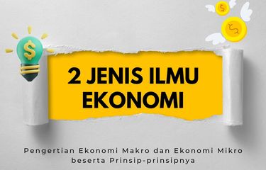 2 Jenis Ilmu Ekonomi beserta Prinsipnya