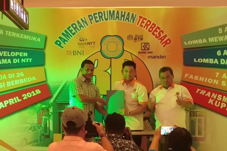 Transaksi REI NTT Expo 2018 tercatat senilai Rp 35,385 miliar dari total 196 unit rumah terjual selama empat hari mulai dari tanggal 4-8 April 2018.