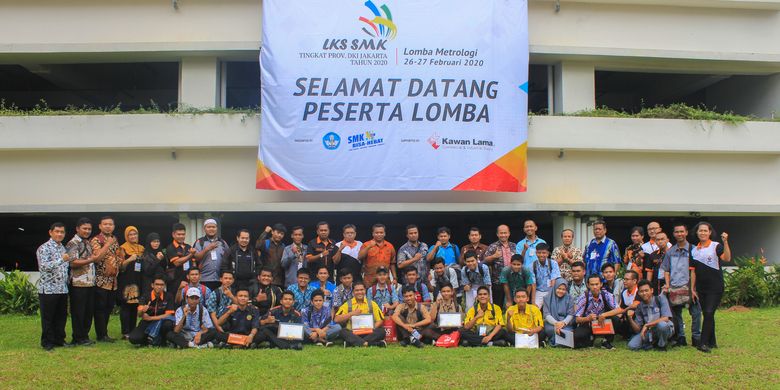 Sebanyak 30 siswa dari 20 SMK se-Jakarta mengikuti kompetisi metrologi dalam LKS (Lomba Kompetensi Siswa) SMK 2020, pada 26-27 Februari 2020 di Kantor Dinas Pendidikan Jakarta Selatan.