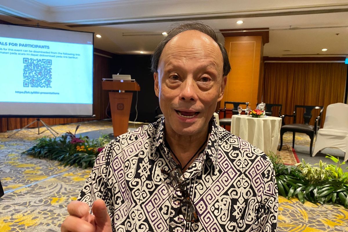 International Project Lead Nevce Australia, Idris F Sulaiman, saat ditemui di Jakarta Pusat, Selasa (5/8/2025). 
