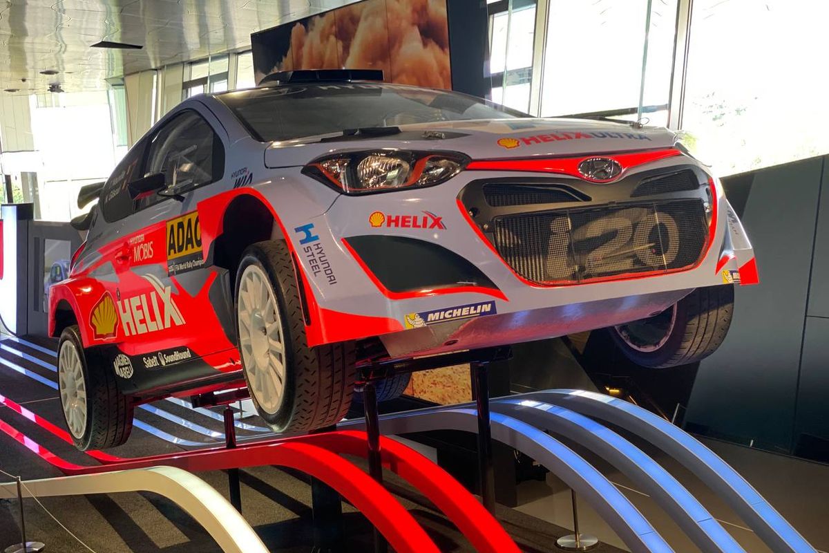 Hyundai i20 N, mobil reli pertama Korea Selatan yang menjuarai ajang World Rally Championship 2019.