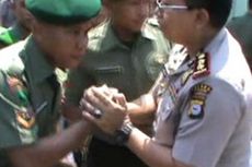 Diprakarsai Bupati, Akhirnya Aparat TNI dan Polisi di Polewali Berdamai