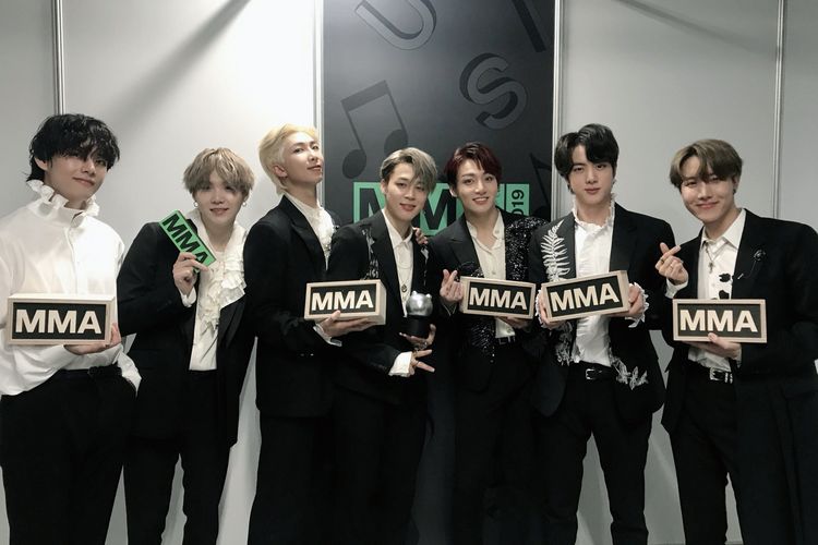 Boyband BTS memborong delapan penghargaan di Melon Music Awards 2019, termasuk empat penghargaan utama atau yang biasa disebut Daesang.