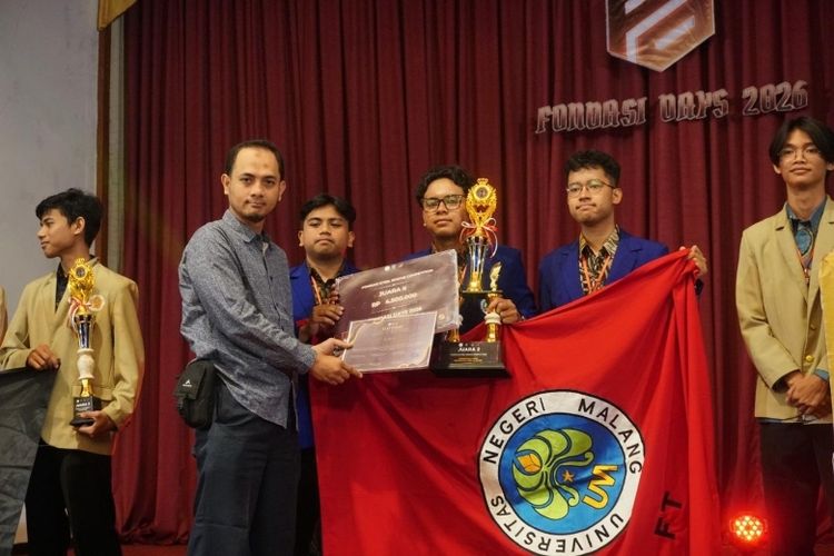 Tim Teknik Sipil UM Sabet Dua Gelar Juara di Kompetisi Jembatan Nasional