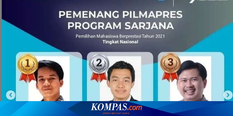 6 Mahasiswa Terbaik di Pemilihan Mahasiswa Berprestasi Nasional 2021 - Vimarsana News