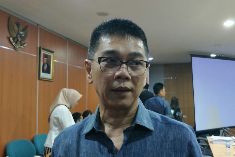 Ketua Komisi E DPRD DKI Jakarta Iman Satria di Gedung DPRD DKI Jakarta, Senin (9/12/2019).