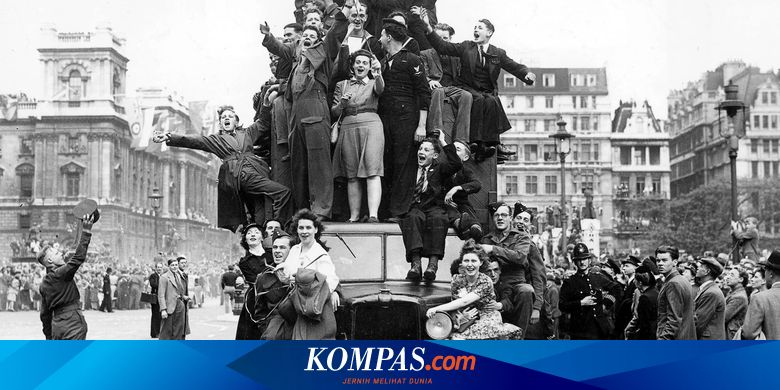 Hari Ini dalam Sejarah: Perayaan Kemenangan Inggris atas Kekalahan Nazi ...