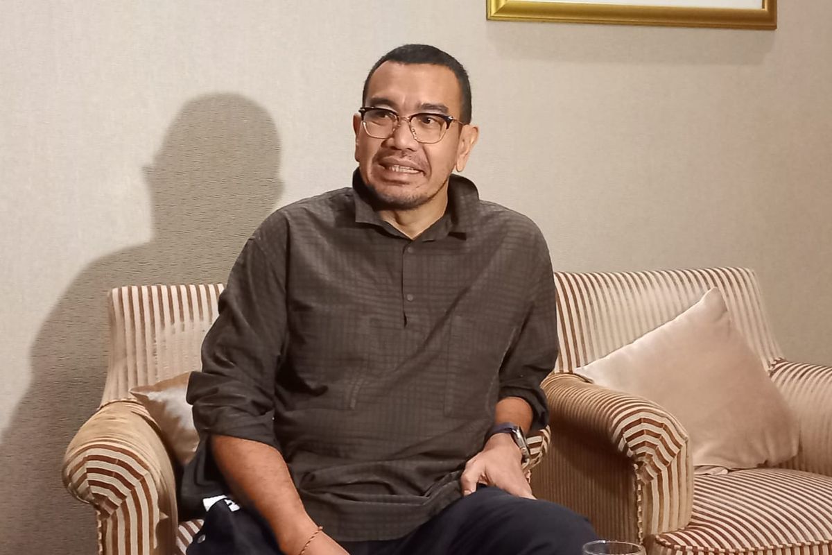 Staf Khusus Menteri BUMN Arya Sinulingga saat ditemui di Hotel Shangri-La, Jakarta, Rabu (18/10/2023).