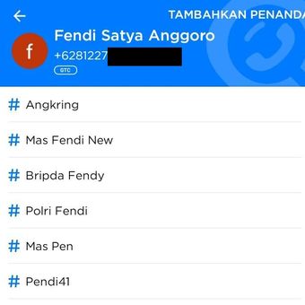 Penelusuran Getcontact, kasus driver pengantar madu anggur.