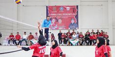 Sambut Hari Ibu, Kader PKK Kota Semarang Gelar Kejuaraan Voli Antar-Kecamatan