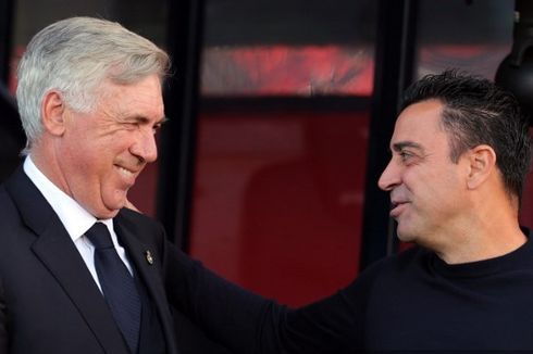 Xavi Sebut Madrid Diuntungkan Wasit, Ancelotti: Tidak Profesional!