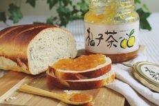 Resep Yuja Toast with Citron Spread, Sandwich Selai Jeruk Khas Korea