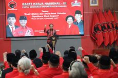 BERITA FOTO: Jokowi Disebut Dukung Penuh Ganjar Saat Pidato di Rakernas PDI-P