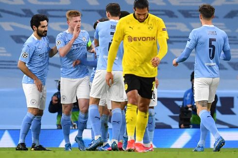 Hasil Man City Vs Dortmund, Foden Bawa The Citizens Menang Tipis