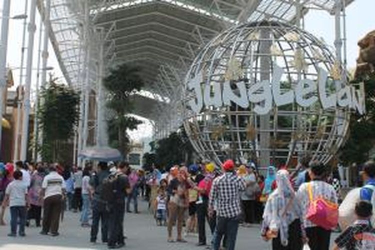 JungleLand di Sentul, Bogor, Jawa Barat.