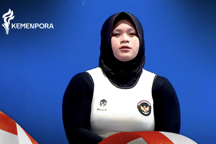 Indah Afriza Posisi 5 Angkat Besi 69 Kg Putri Asian Games 2026, Emas Milik Korea Utara