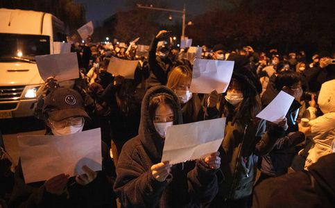 China Anti-Lockdown Protesters Call For Xi to Step Down