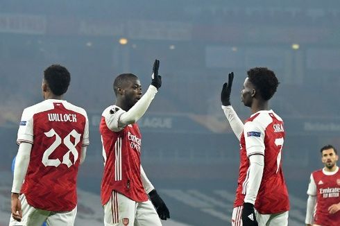 Hasil Lengkap Liga Europa - Arsenal dan AS Roma Berpesta, AC Milan Merana